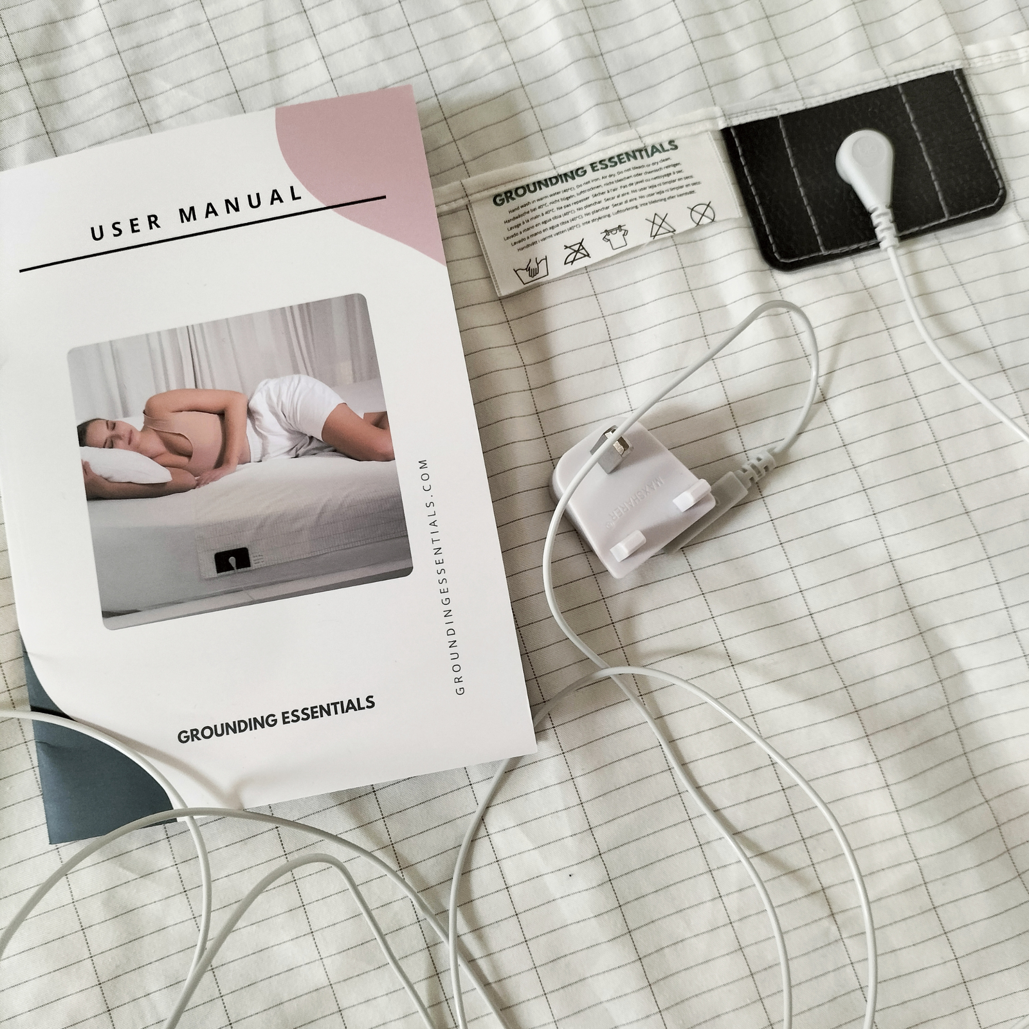 Grounding Half bed Sheet (Cord & Plug Included)