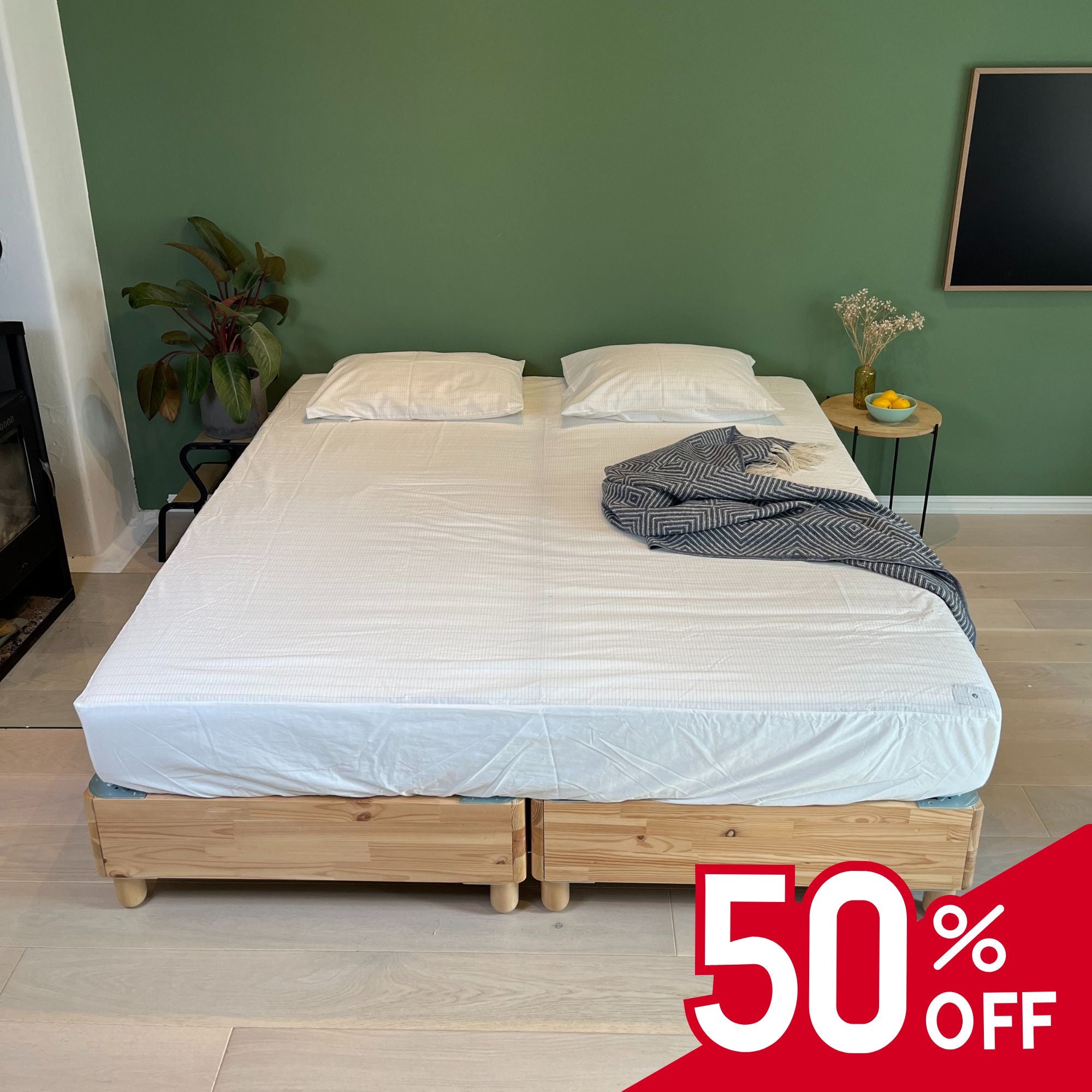 Grounding Fitted Bed Sheet (Cord & Plug Included)