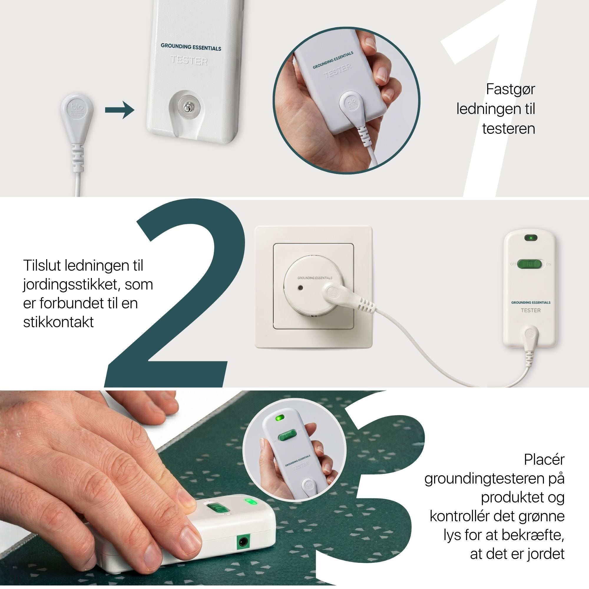 Tester di conduzione per grounding
