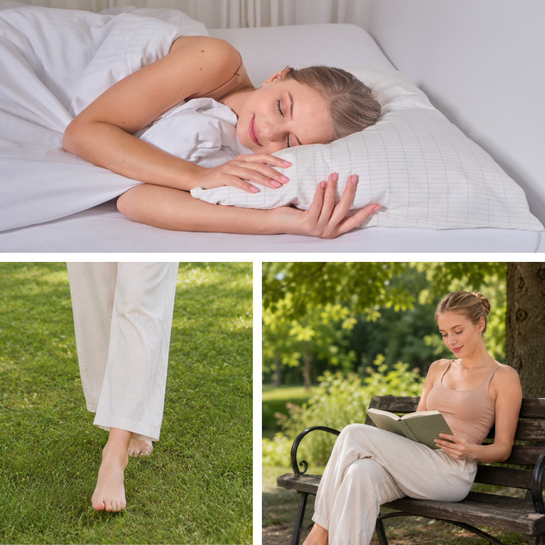 Grounding Benefits: Better Sleep and Less Stress